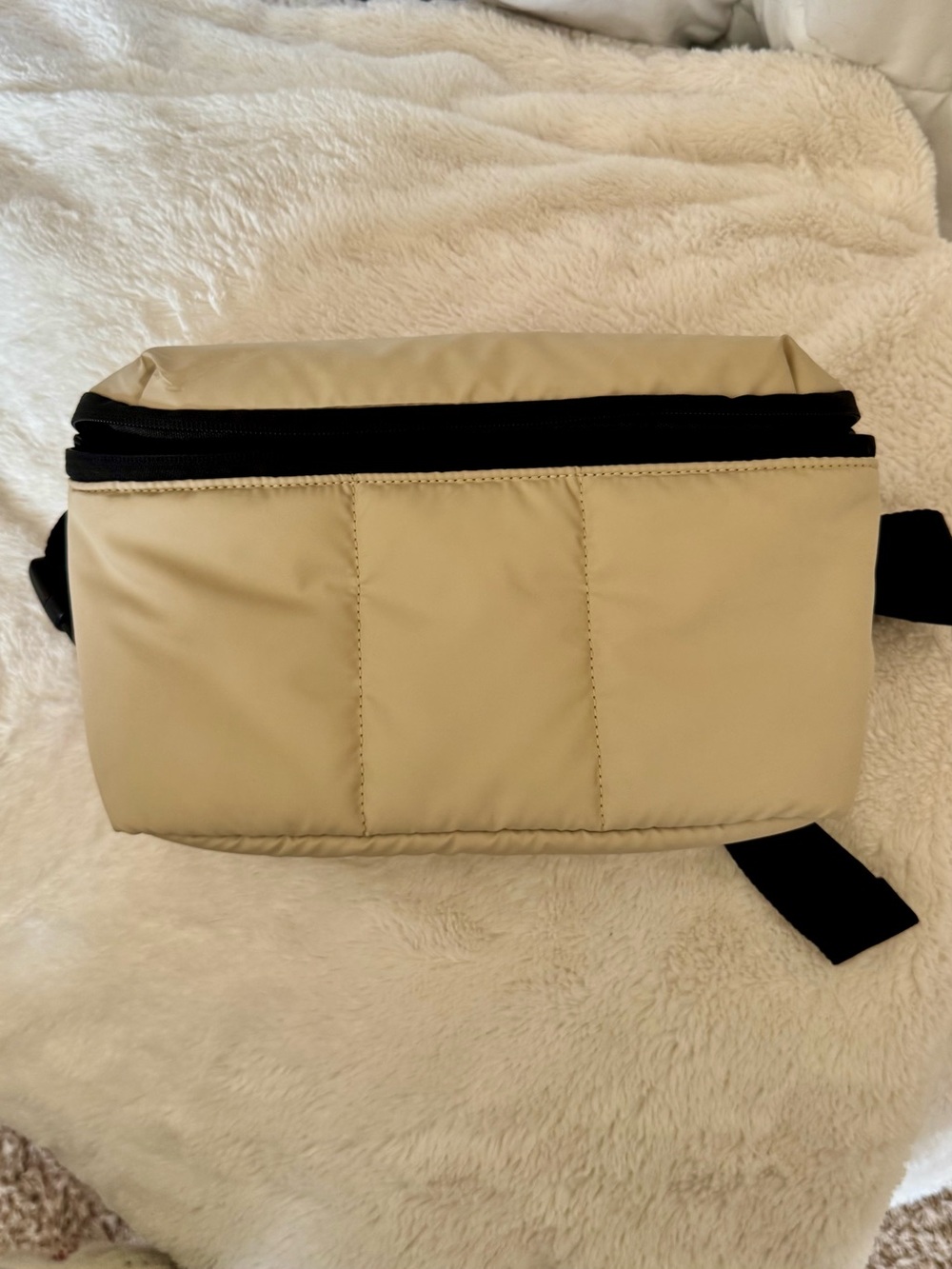 Calpak Belt Bag with Hidden Zip Pocket- Oatmeal Color